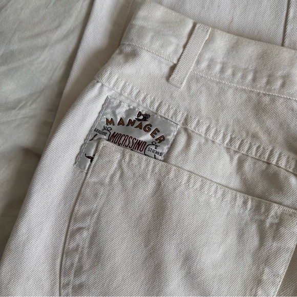 vintage manager mocassino white mom jeans - Picture 5 of 6